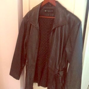 Leather jacket
